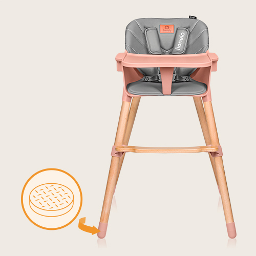 lionelo Koen Beige Sand — Krzesełko do karmienia